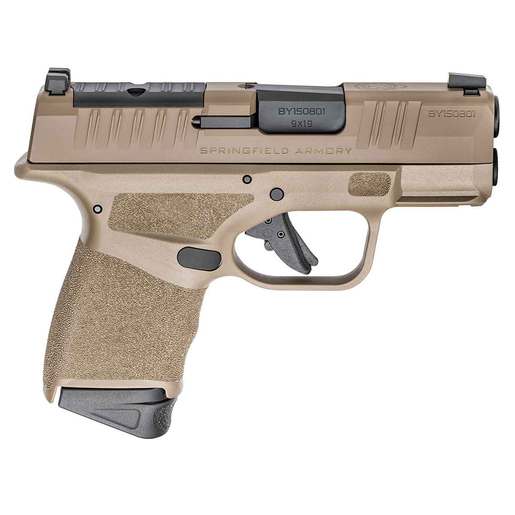 Springfield Armory Hellcat OSP Optics Ready 9mm Luger 3in FDE Pistol  131 Rounds  Flat Dark Earth Subcompact