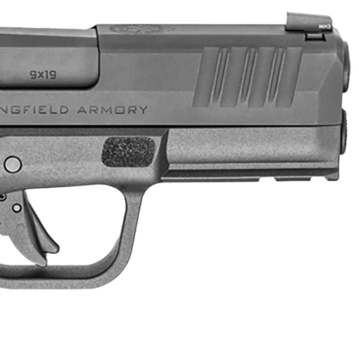 Springfield Armory Hellcat Pro 9mm Luger 3.7in Gray Melonite Pistol - 10+1 Rounds Springfield Armory Hellcat Pro 9mm Luger 3.7in Gray Melonite Pistol - 10+1 Rounds
