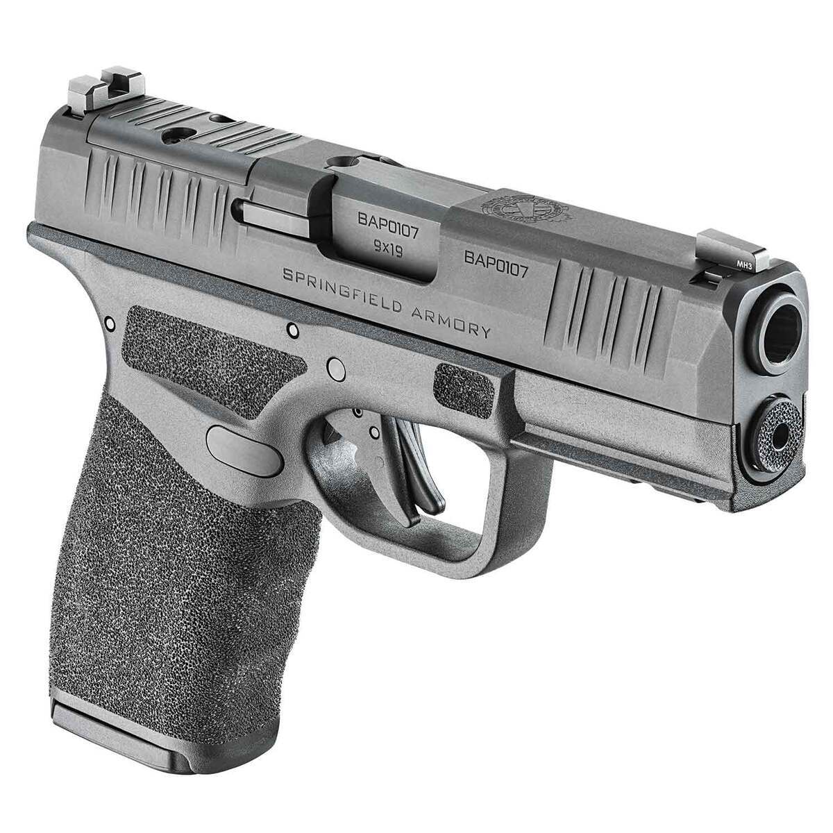 Springfield Armory Hellcat Pro 9mm Luger 3.7in Black Melonite Pistol - 15+1 Rounds - Black Springfield Armory Hellcat Pro 9mm Luger 3.7in Black Melonite Pistol - 15+1 Rounds - Black