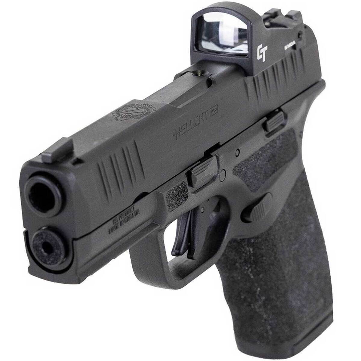 Springfield Armory Hellcat Pro Compact Gear Up '25 with Crimson Trace CTS-1500 Red Dot 9mm Luger 3.7in Black Melonite Pistol - 15+1 Rounds - Black Springfield Armory Hellcat Pro Compact Gear Up '25 with Crimson Trace CTS-1500 Red Dot 9mm Luger 3.7in Black Melonite Pistol - 15+1 Rounds - Black