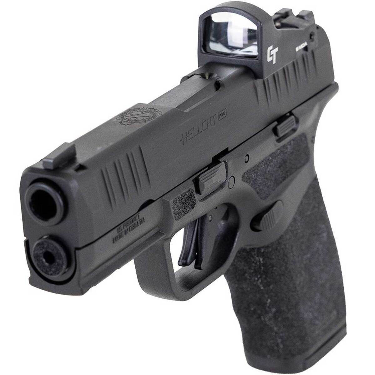 Springfield Armory Hellcat Pro Compact OSP Gear Up '25 with Crimson Trace Red Dot 9mm Luger 3.7in Black Melonite Pistol - 17+1 Rounds - Black Springfield Armory Hellcat Pro Compact OSP Gear Up '25 with Crimson Trace Red Dot 9mm Luger 3.7in Black Melonite Pistol - 17+1 Rounds - Black