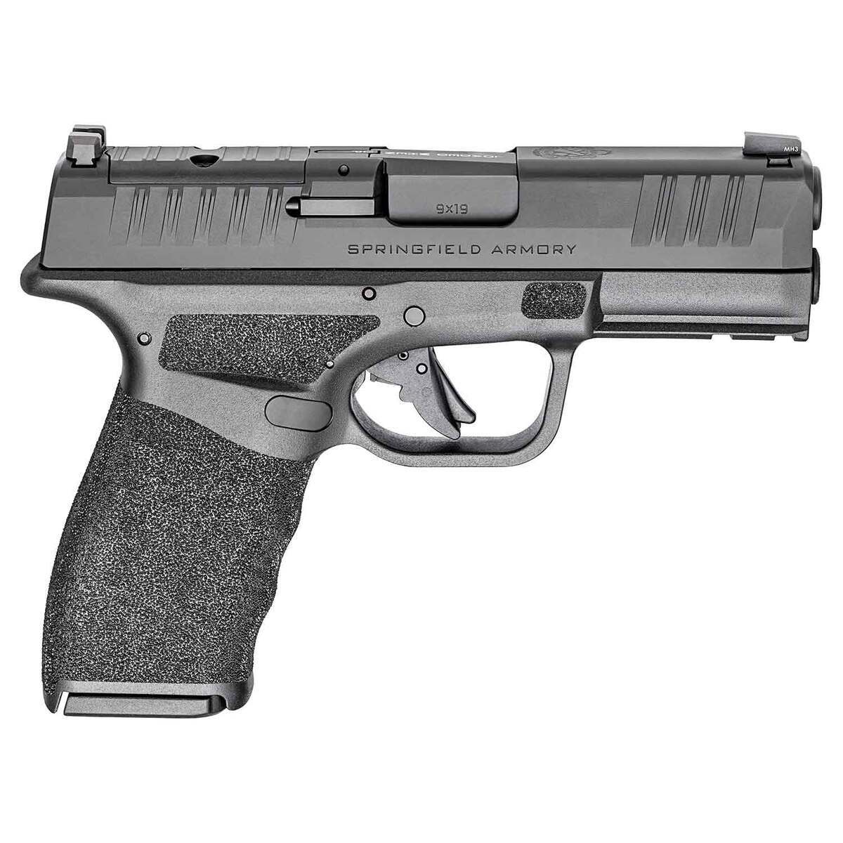 Springfield Armory Hellcat Pro OSP 9mm Luger 3.7in Black Melonite Pistol - 10+1 Rounds - CA Compliant - Black Springfield Armory Hellcat Pro OSP 9mm Luger 3.7in Black Melonite Pistol - 10+1 Rounds - CA Compliant - Black