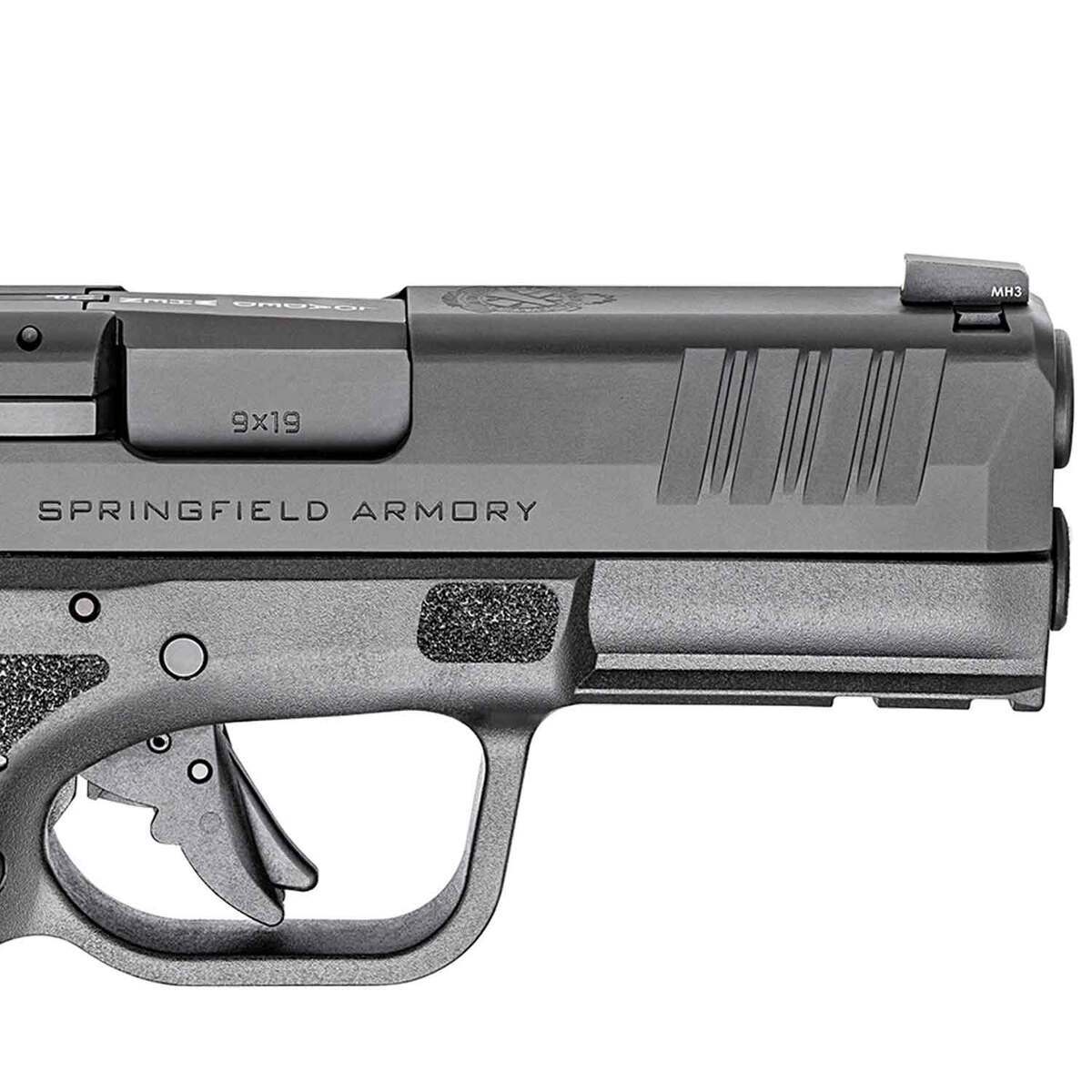 Springfield Armory Hellcat Pro OSP 9mm Luger 3.7in Black Melonite Pistol - 10+1 Rounds - CA Compliant - Black Springfield Armory Hellcat Pro OSP 9mm Luger 3.7in Black Melonite Pistol - 10+1 Rounds - CA Compliant - Black
