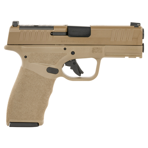 Springfield Armory Hellcat Pro OSP 9mm Luger 37in FDE Melonite Pistol  171 Rounds  Tan