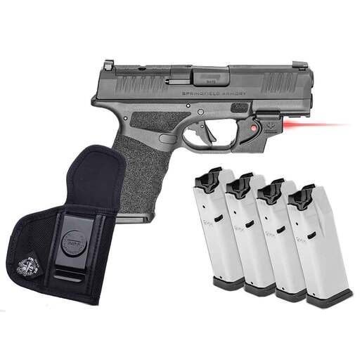 Springfield Armory Hellcat Pro OSP 9mm Luger 3.7in Melonite Black Pistol - 15+1 Rounds - Black Compact image