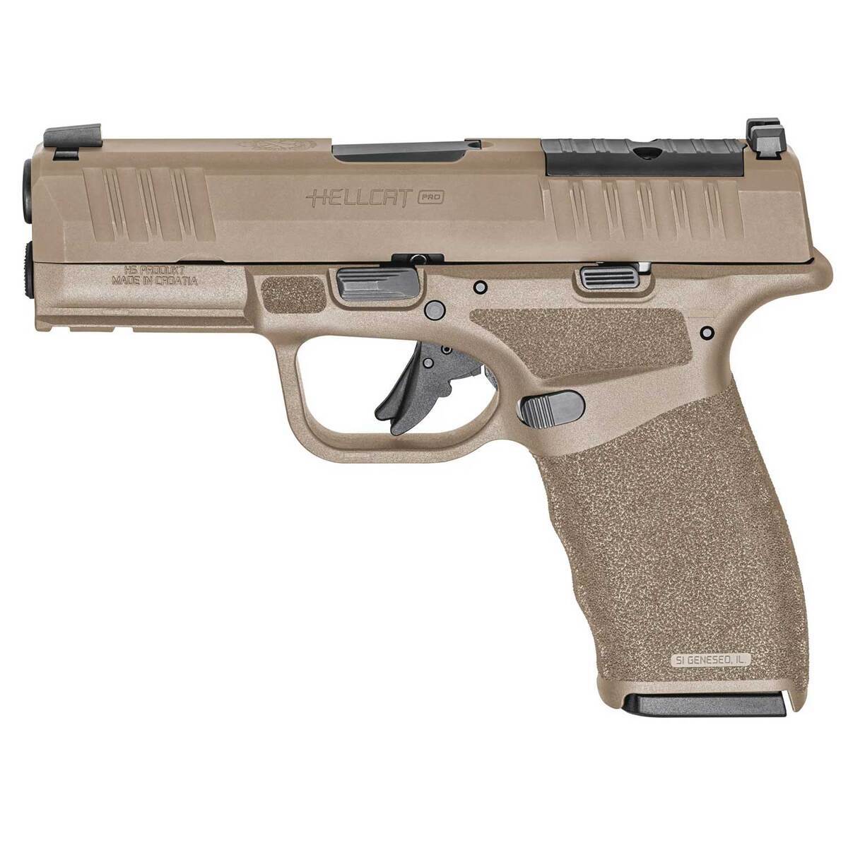 Springfield Armory Hellcat Pro OSP Compact Gear Pac 9mm Luger 3.7in ...