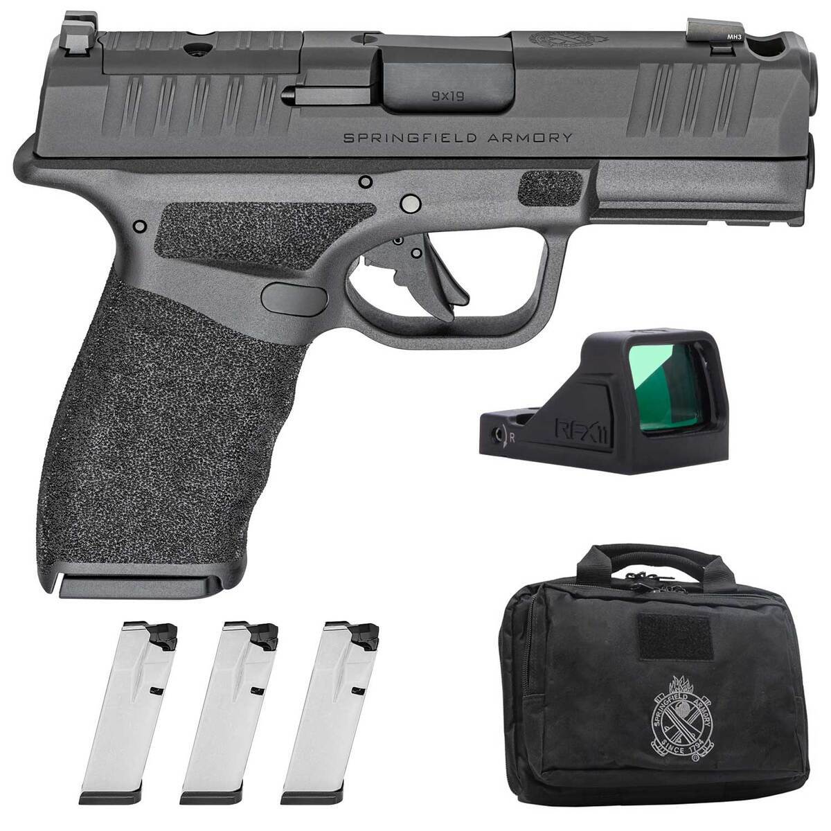 Springfield Armory Hellcat Pro Comp OSP Optic Ready Gear Pac 9mm Luger ...