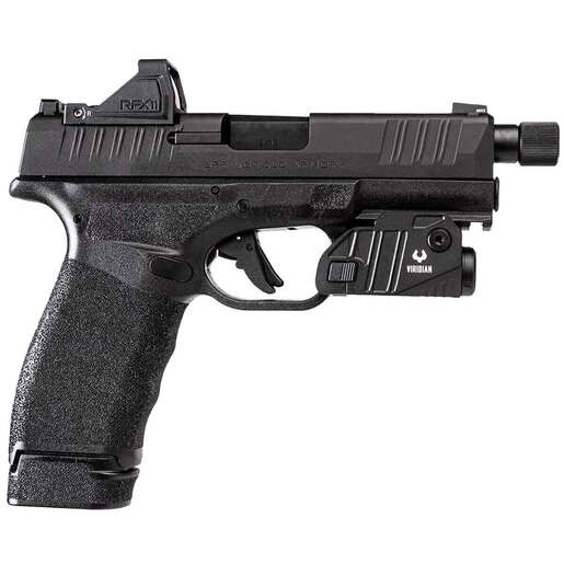 Springfield Armory Hellcat Pro OSP Threaded 9mm Luger 4.4in Black Melonite Pistol - 17+1 Rounds - Black - Springfield Armory