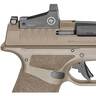 Springfield Armory Hellcat Pro w/Crimson Trace Red Dot 9mm Luger 3.7in Flat Dark Earth Melonite Pistol - 10+1 Rounds - Tan