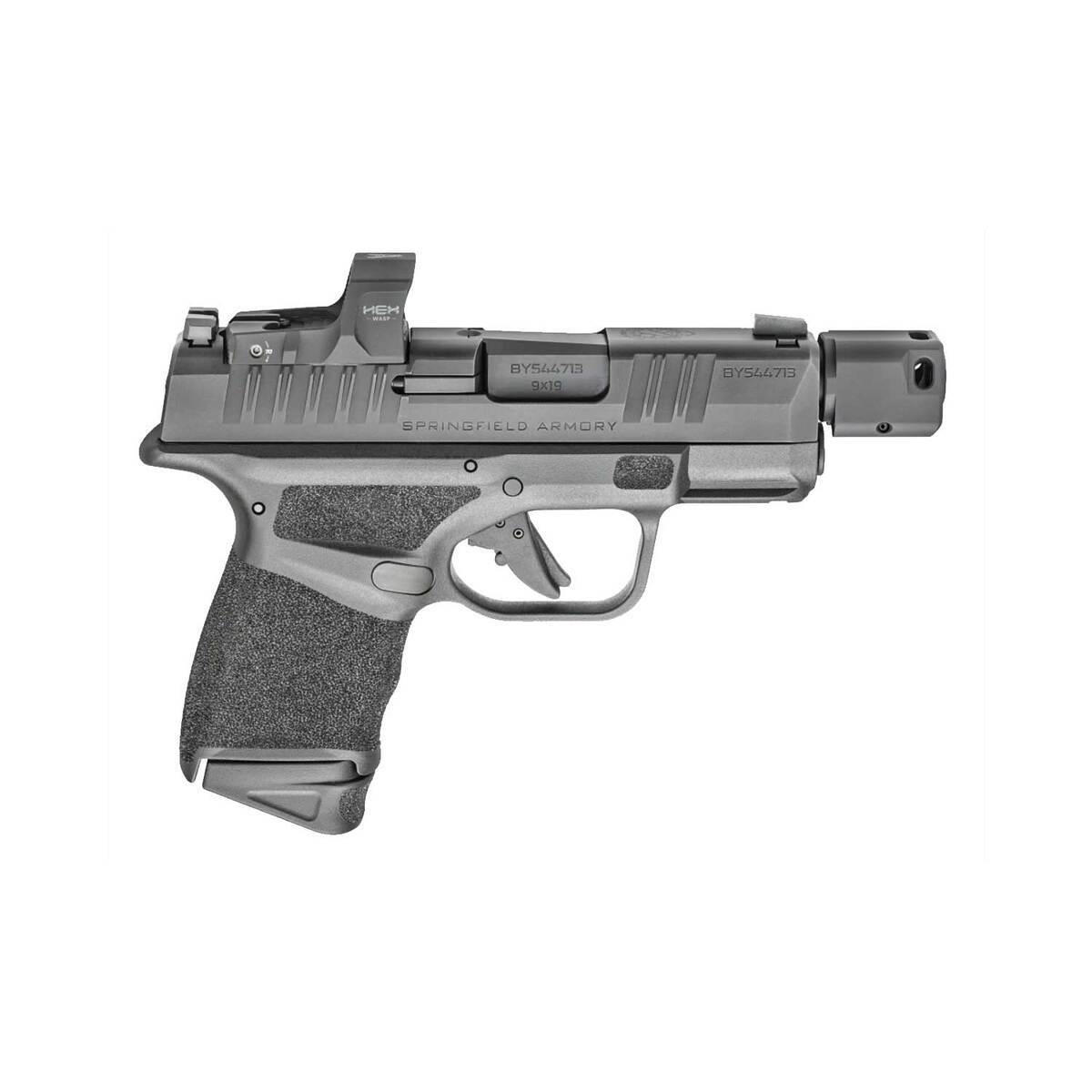 Springfield Armory Hellcat RDP with Hex Wasp Red Dot Sight 9mm Luger 3.8in Black Pistol - 13+1 Rounds - Black Springfield Armory Hellcat RDP with Hex Wasp Red Dot Sight 9mm Luger 3.8in Black Pistol - 13+1 Rounds - Black