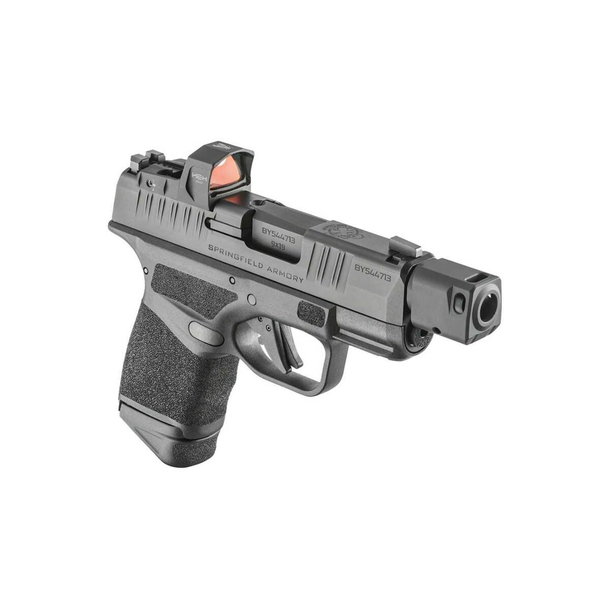 Springfield Armory Hellcat RDP with Hex Wasp Red Dot Sight 9mm Luger 3.8in Black Pistol - 13+1 Rounds - Black Springfield Armory Hellcat RDP with Hex Wasp Red Dot Sight 9mm Luger 3.8in Black Pistol - 13+1 Rounds - Black