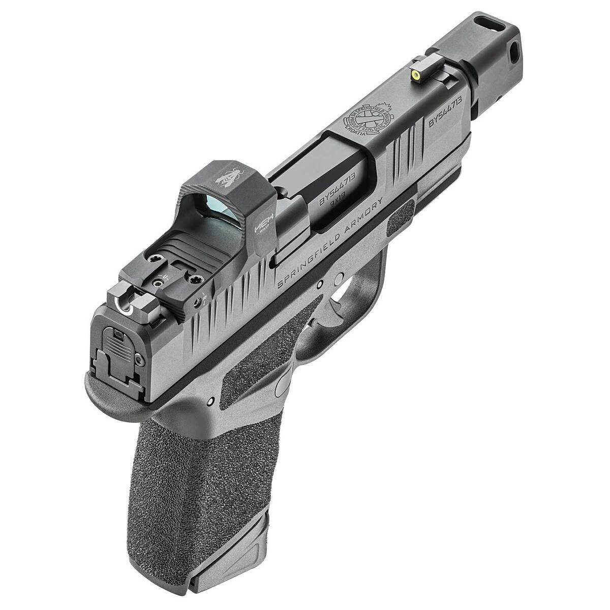 Springfield Armory Hellcat RDP with Hex Wasp Red Dot Sight 9mm Luger 3.8in Black Pistol - 13+1 Rounds - Black Springfield Armory Hellcat RDP with Hex Wasp Red Dot Sight 9mm Luger 3.8in Black Pistol - 13+1 Rounds - Black