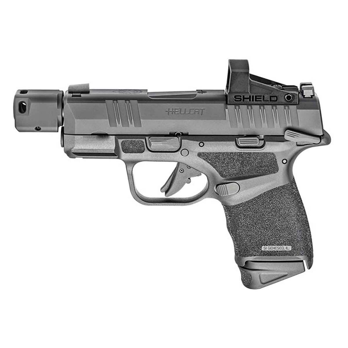 Springfield Armory Hellcat RDP 9mm Luger 3.8in Black Pistol - 13+1 Rounds - Black Springfield Armory Hellcat RDP 9mm Luger 3.8in Black Pistol - 13+1 Rounds - Black