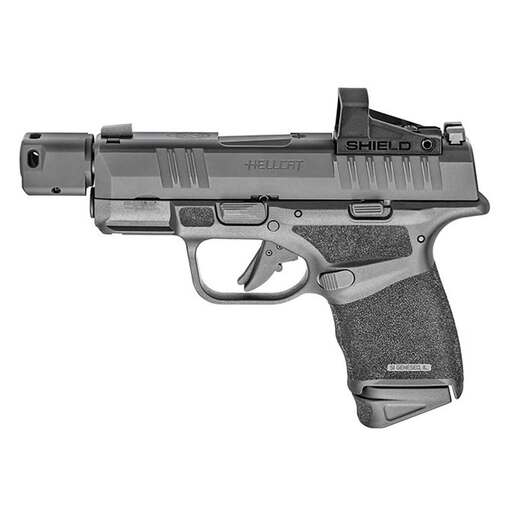 Springfield Armory Hellcat RDP 9mm Luger 38in Black Pistol  131 Rounds  Black