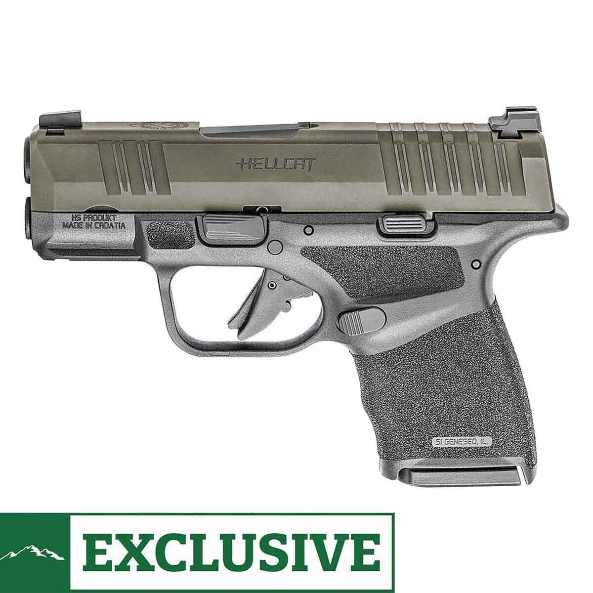 Springfield Armory Hellcat Sling Package 9mm Luger 3in OD Green