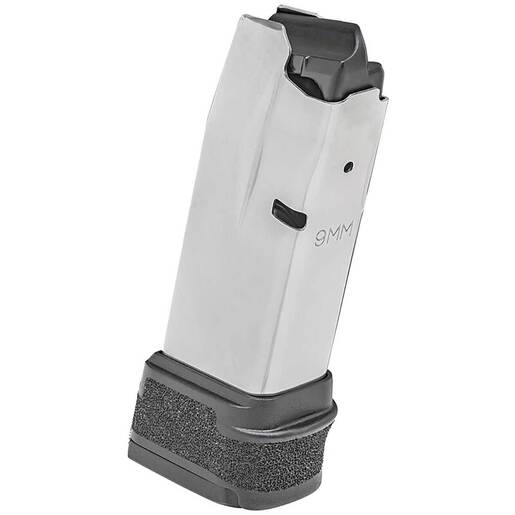 Springfield Armory Hellcat Stainless 9mm Luger Handgun Magazine – 15 Rounds – Black