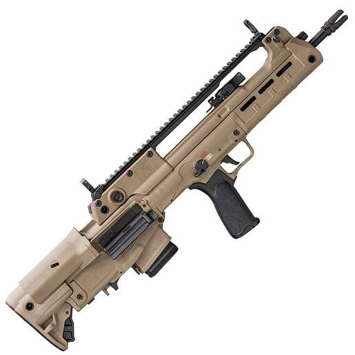 Springfield Armory Hellion 5.56mm NATO 16in Flat Dark Earth Semi Automatic Modern Sporting Rifle - 10+1 Rounds - Tan image