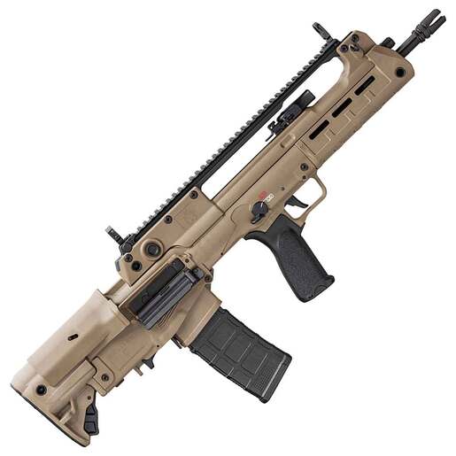 Springfield Armory Hellion 5.56mm NATO 16in Flat Dark Earth Semi Automatic Modern Sporting Rifle - 30+1 Rounds - Tan image