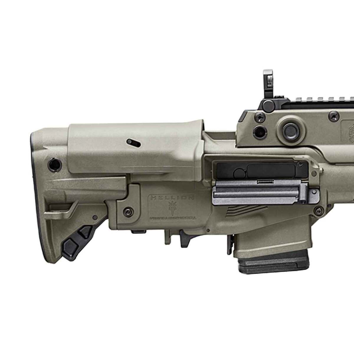 Springfield Armory Hellion 5.56mm NATO 16in Olive Drab Green Semi Automatic Modern Sporting Rifle - 10+1 Rounds - Green Springfield Armory Hellion 5.56mm NATO 16in Olive Drab Green Semi Automatic Modern Sporting Rifle - 10+1 Rounds - Green