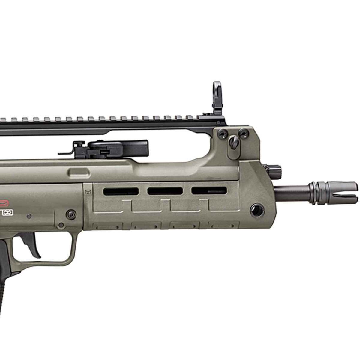 Springfield Armory Hellion 5.56mm NATO 16in Olive Drab Green Semi Automatic Modern Sporting Rifle - 10+1 Rounds - Green Springfield Armory Hellion 5.56mm NATO 16in Olive Drab Green Semi Automatic Modern Sporting Rifle - 10+1 Rounds - Green