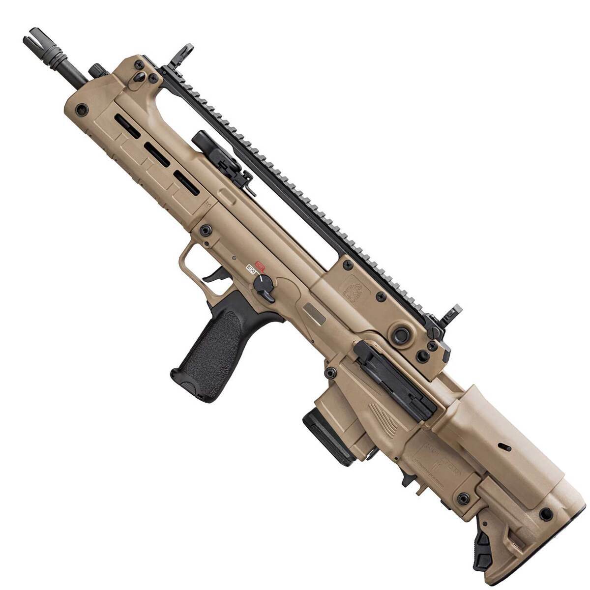 Springfield Armory Hellion Gear Up Package 5.56mm NATO 16in Flat Dark Earth Semi Automatic Modern Sporting Rifle - 10+1 Rounds - Tan Springfield Armory Hellion Gear Up Package 5.56mm NATO 16in Flat Dark Earth Semi Automatic Modern Sporting Rifle - 10+1 Rounds - Tan