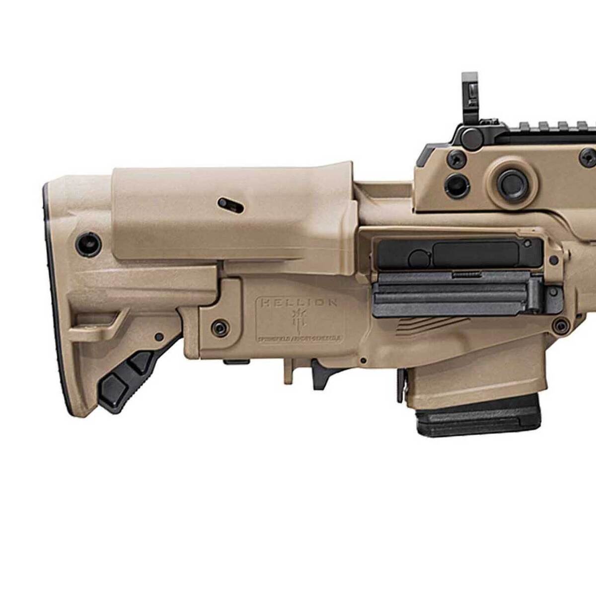 Springfield Armory Hellion Gear Up Package 5.56mm NATO 16in Flat Dark Earth Semi Automatic Modern Sporting Rifle - 10+1 Rounds - Tan Springfield Armory Hellion Gear Up Package 5.56mm NATO 16in Flat Dark Earth Semi Automatic Modern Sporting Rifle - 10+1 Rounds - Tan