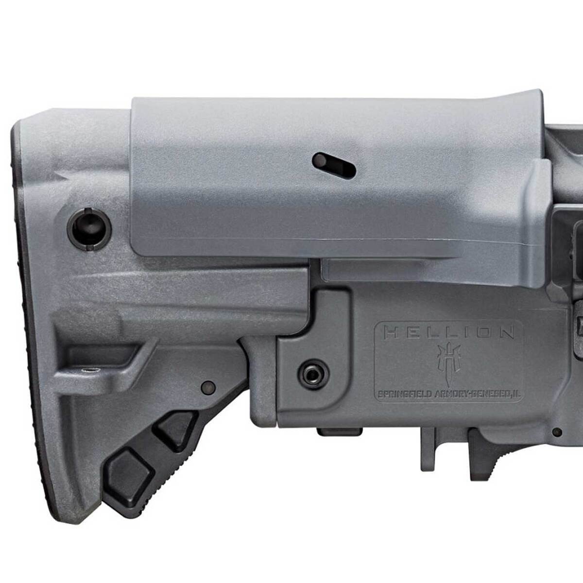 Springfield Armory Hellion Gear Up Package 5.56mm NATO 16in Tungsten Gray Cerakote Semi Automatic Modern Sporting Rifle - 10+1 Rounds - Gray Springfield Armory Hellion Gear Up Package 5.56mm NATO 16in Tungsten Gray Cerakote Semi Automatic Modern Sporting Rifle - 10+1 Rounds - Gray