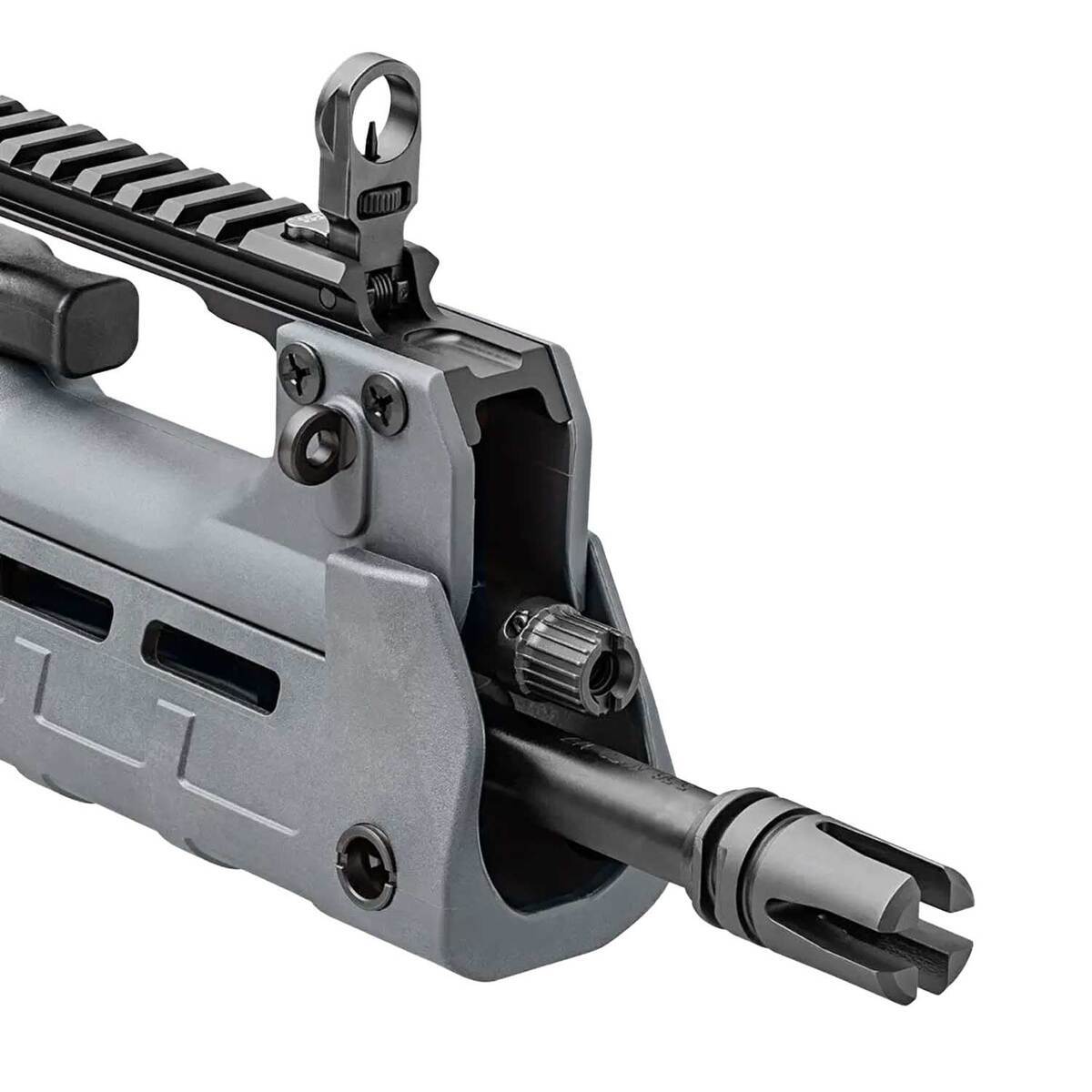 Springfield Armory Hellion Gear Up Package 5.56mm NATO 16in Tungsten Gray Cerakote Semi Automatic Modern Sporting Rifle - 10+1 Rounds - Gray Springfield Armory Hellion Gear Up Package 5.56mm NATO 16in Tungsten Gray Cerakote Semi Automatic Modern Sporting Rifle - 10+1 Rounds - Gray