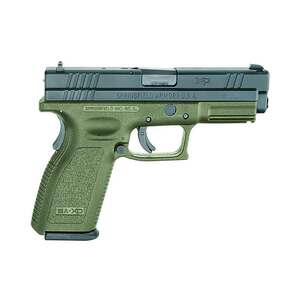Springfield Armory X-Treme Duty 9mm Luger 4in Green Pistol - 10+1 Rounds - California Compliant