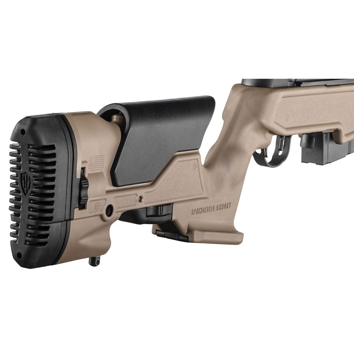 Springfield Armory Loaded M1A 308 Winchester 22in Parkerized Semi Automatic Modern Sporting Rifle - 10+1 Rounds - Tan Springfield Armory Loaded M1A 308 Winchester 22in Parkerized Semi Automatic Modern Sporting Rifle - 10+1 Rounds - Tan