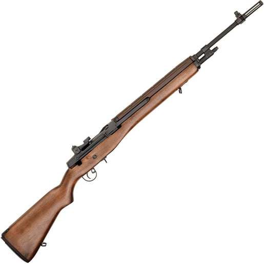 Springfield Armory Loaded M1A Walnut 308 Winchester 22in Black Semi Automatic Modern Sporting Rifle - 10+1 Rounds - California Compliant - Brown image