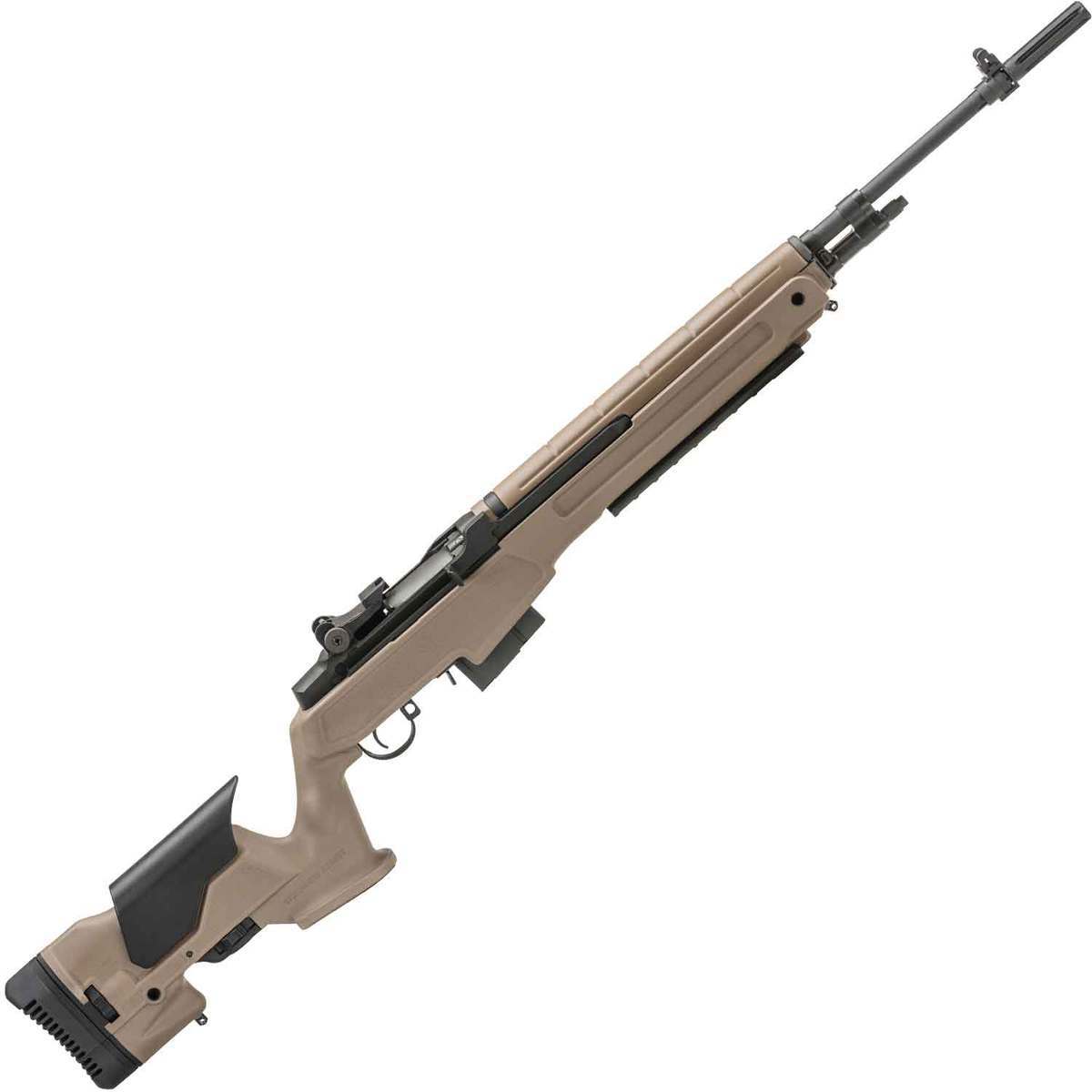 Springfield Armory Loaded M1A 308 Winchester 22in Parkerized Semi Automatic Modern Sporting Rifle - 10+1 Rounds - Tan Springfield Armory Loaded M1A 308 Winchester 22in Parkerized Semi Automatic Modern Sporting Rifle - 10+1 Rounds - Tan
