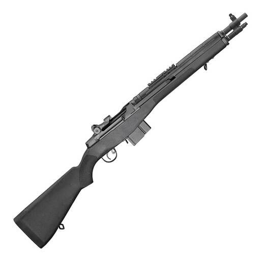 Springfield Armory M1A Scout Squad 7.62mm NATO 18in Parkerized Black Semi Automatic Modern Sporting Rifle - 10+1 Rounds - Black image