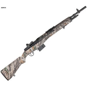 Springfield Armory M1A Scout Squad 308 Winchester 18in Mossy Oak/Parkerized Black Semi Automatic Modern Sporting Rifle - 10+1 Rounds