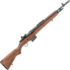 Springfield Armory M1A Scout Squad 308 Winchester 18in Walnut/Parkerized Black Semi Automatic Modern Sporting Rifle - 10+1 Rounds