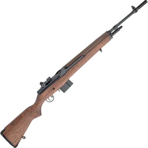 Springfield Armory M1A 308 Winchester 22in Walnut/Black Parkerized Semi Automatic Modern Sporting Rifle - 10+1 Rounds - Brown image