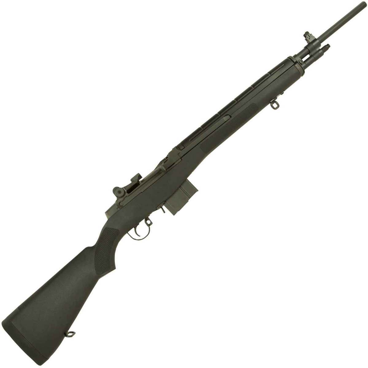 Springfield Armory M1A 308 Winchester 22in Black/Blued Semi Automatic Modern Sporting Rifle - 10+1 Rounds - Black Springfield Armory M1A 308 Winchester 22in Black/Blued Semi Automatic Modern Sporting Rifle - 10+1 Rounds - Black