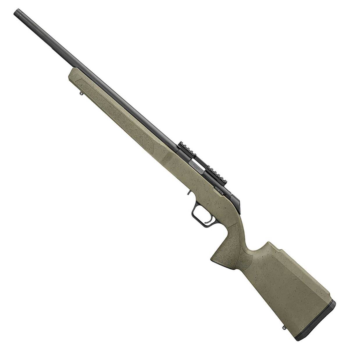 Springfield Armory Model 2020 Rimfire Target 22 Long Rifle Matte Blued Bolt Action Rifle - 20in - Green Springfield Armory Model 2020 Rimfire Target 22 Long Rifle Matte Blued Bolt Action Rifle - 20in - Green