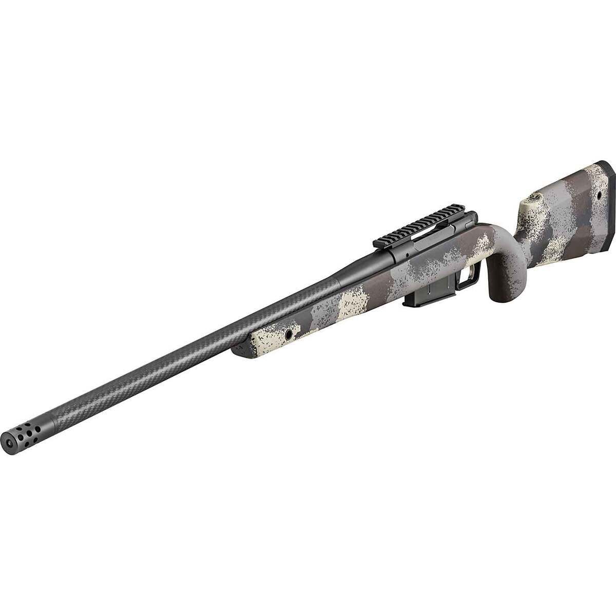 Springfield Armory Model 2020 Waypoint 300 Winchester Magnum Graphite Black Cerakote Bolt Action Rifle - 24in - Ridgeline Camo Springfield Armory Model 2020 Waypoint 300 Winchester Magnum Graphite Black Cerakote Bolt Action Rifle - 24in - Ridgeline Camo