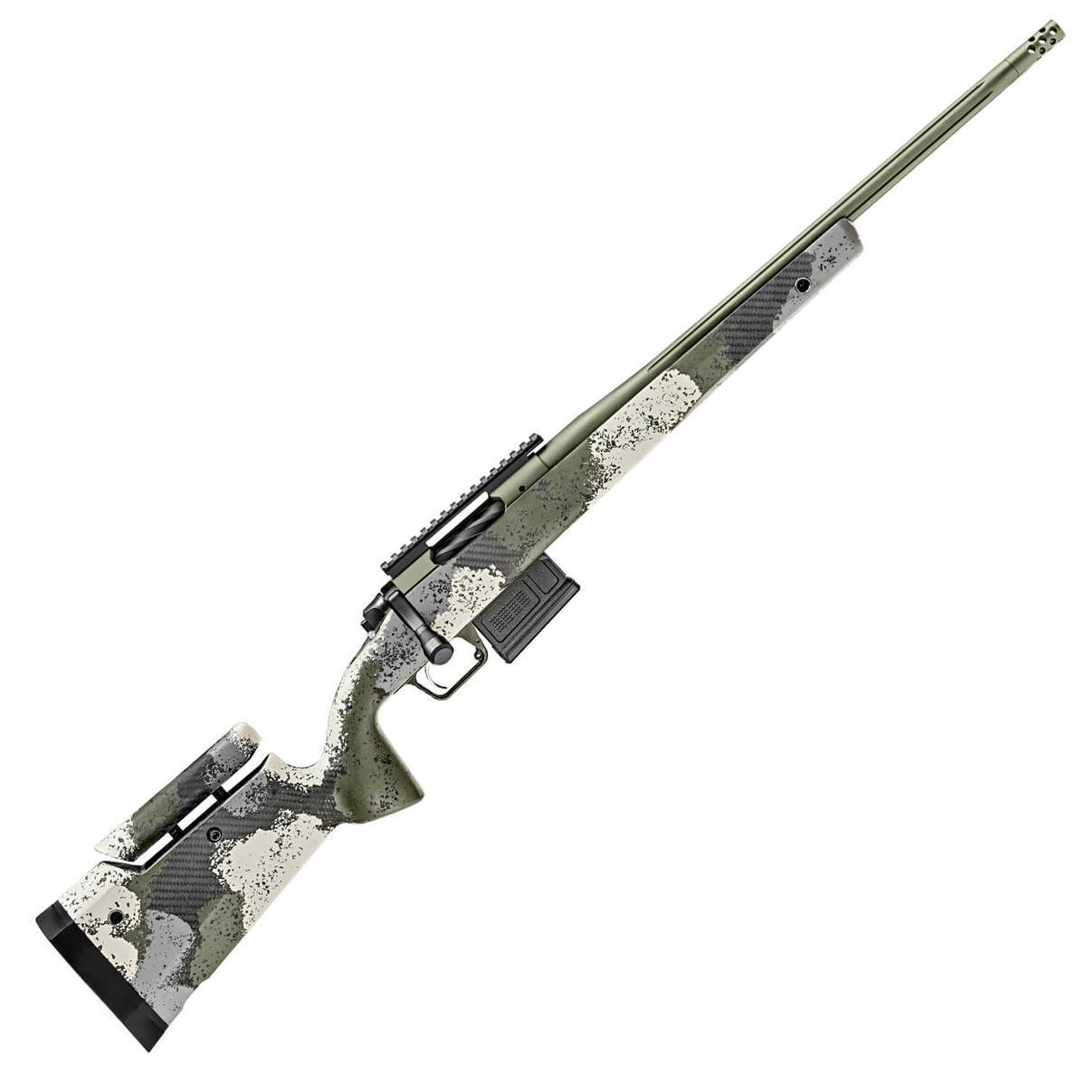 Springfield Armory Model 2020 Waypoint Evergreen Camo Bolt Action Rifle - 6mm Creedmoor - 20in - Evergreen Camo Springfield Armory Model 2020 Waypoint Evergreen Camo Bolt Action Rifle - 6mm Creedmoor - 20in - Evergreen Camo