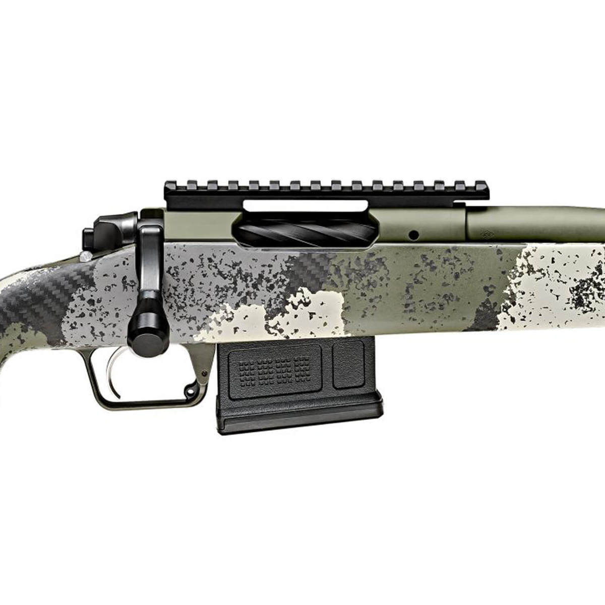 Springfield Armory Model 2020 Waypoint Mil-Spec Green Cerakote Carbon Fiber Barrel Bolt Action Rifle - 6.5 Creedmoor - 22in - Evergreen Camo Springfield Armory Model 2020 Waypoint Mil-Spec Green Cerakote Carbon Fiber Barrel Bolt Action Rifle - 6.5 Creedmoor - 22in - Evergreen Camo