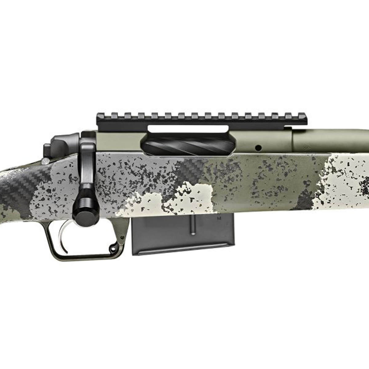 Springfield Armory Model 2020 Waypoint Carbon Fiber/Evergreen Camo Bolt Action Rifle - 6.5 PRC - 24in - Evergreen Camo Springfield Armory Model 2020 Waypoint Carbon Fiber/Evergreen Camo Bolt Action Rifle - 6.5 PRC - 24in - Evergreen Camo
