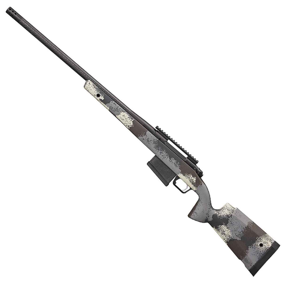 Springfield Armory Model 2020 Waypoint with Carbon Fiber Barrel 300 PRC Black Cerakote Bolt Action Rifle - 24in - Ridgeline Camo Springfield Armory Model 2020 Waypoint with Carbon Fiber Barrel 300 PRC Black Cerakote Bolt Action Rifle - 24in - Ridgeline Camo