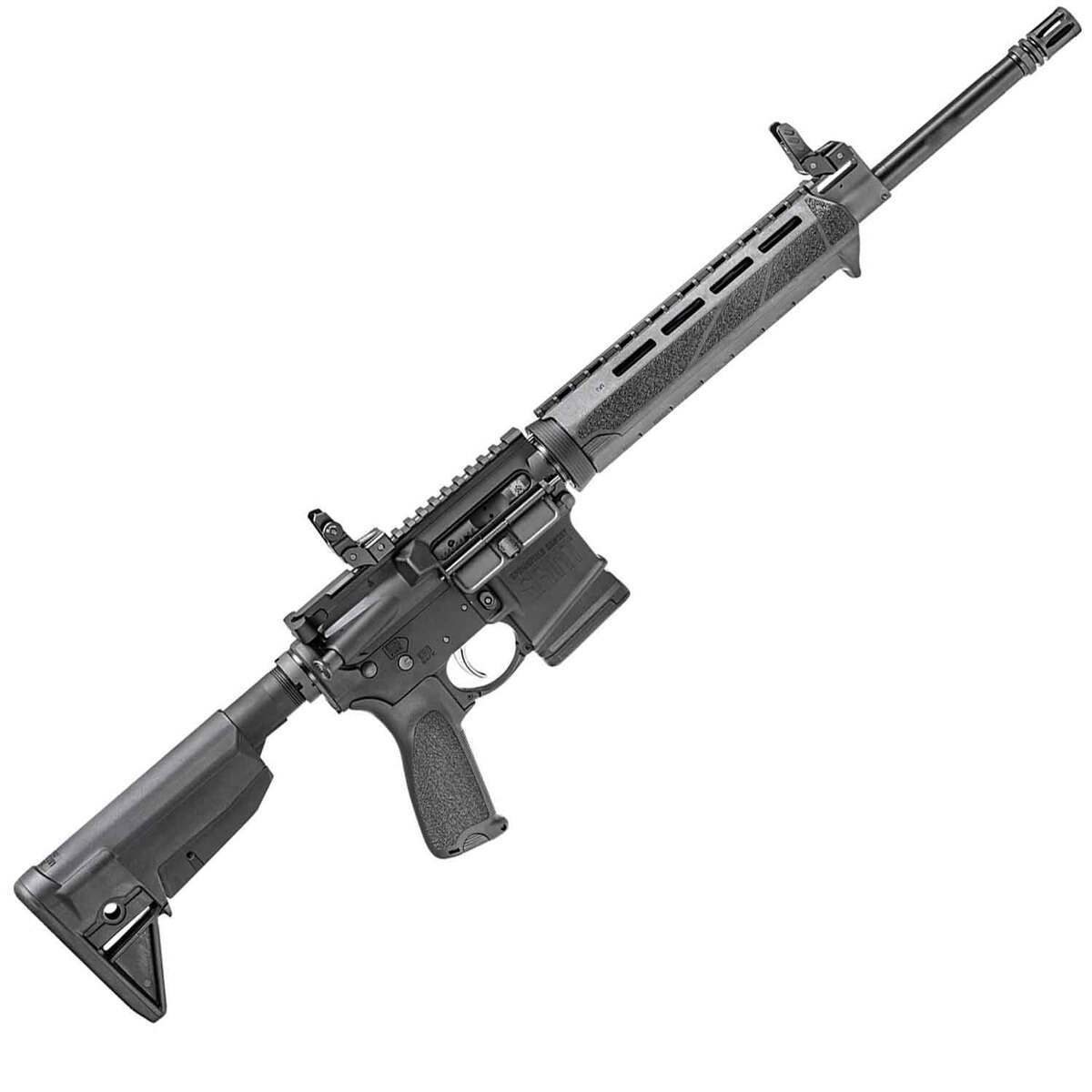 Springfield Armory SAINT 5.56mm NATO 16in Black Anodized Semi Automatic Modern Sporting Rifle - 10+1 Rounds - Black Springfield Armory SAINT 5.56mm NATO 16in Black Anodized Semi Automatic Modern Sporting Rifle - 10+1 Rounds - Black