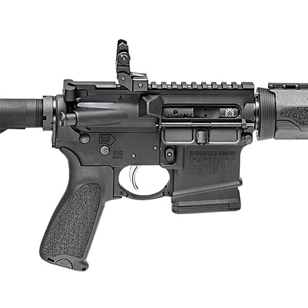 Springfield Armory SAINT 5.56mm NATO 16in Black Anodized Semi Automatic Modern Sporting Rifle - 10+1 Rounds - Black Springfield Armory SAINT 5.56mm NATO 16in Black Anodized Semi Automatic Modern Sporting Rifle - 10+1 Rounds - Black
