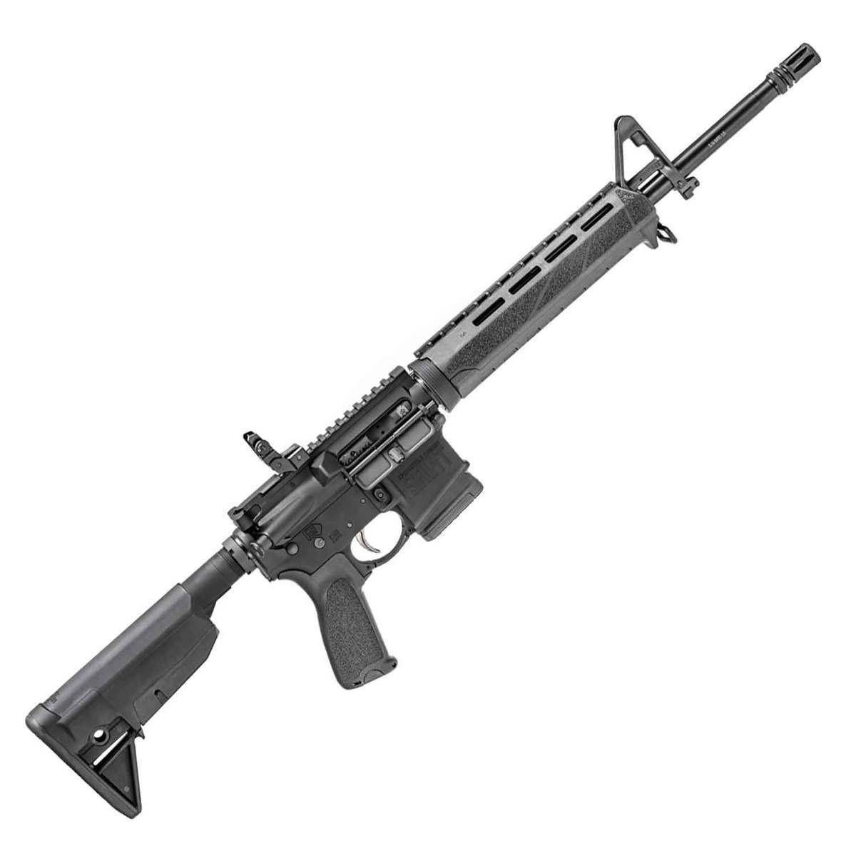 Springfield Armory Saint 5.56mm NATO 16in Black Semi Automatic Modern Sporting Rifle - 10+1 - Black Springfield Armory Saint 5.56mm NATO 16in Black Semi Automatic Modern Sporting Rifle - 10+1 - Black