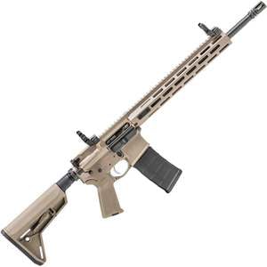 Springfield Armory Saint AR-15 5.56mm NATO 16in FDE Anodized Semi Automatic Modern Sporting Rifle - 30+1 Rounds