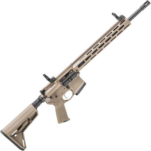 Springfield Armory Saint AR15 With Free Float Handguard 5.56mm NATO 16in FDE Anodized Semi Automatic Modern Sporting Rifle - 10+1 Rounds - Flat Dark E image