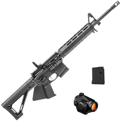 Springfield Armory Saint B5 Gear Up 2024 Bundle 5.56mm NATO 16in Black Semi Automatic Modern Sporting Rifle - 10+1 Rounds - CA Compliant - Black - Springfield Armory