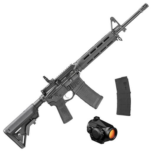 Springfield Armory Saint B5 Gear Up 2024 Bundle 5.56mm NATO 16in Black Semi Automatic Modern Sporting Rifle - 30+1 Rounds - Black - Springfield Armory